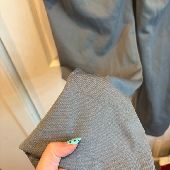 Vintage Y2K Big Flirt Gray And Baby Blue Cargo Track Pants - Size Small - Picture 4 of 10